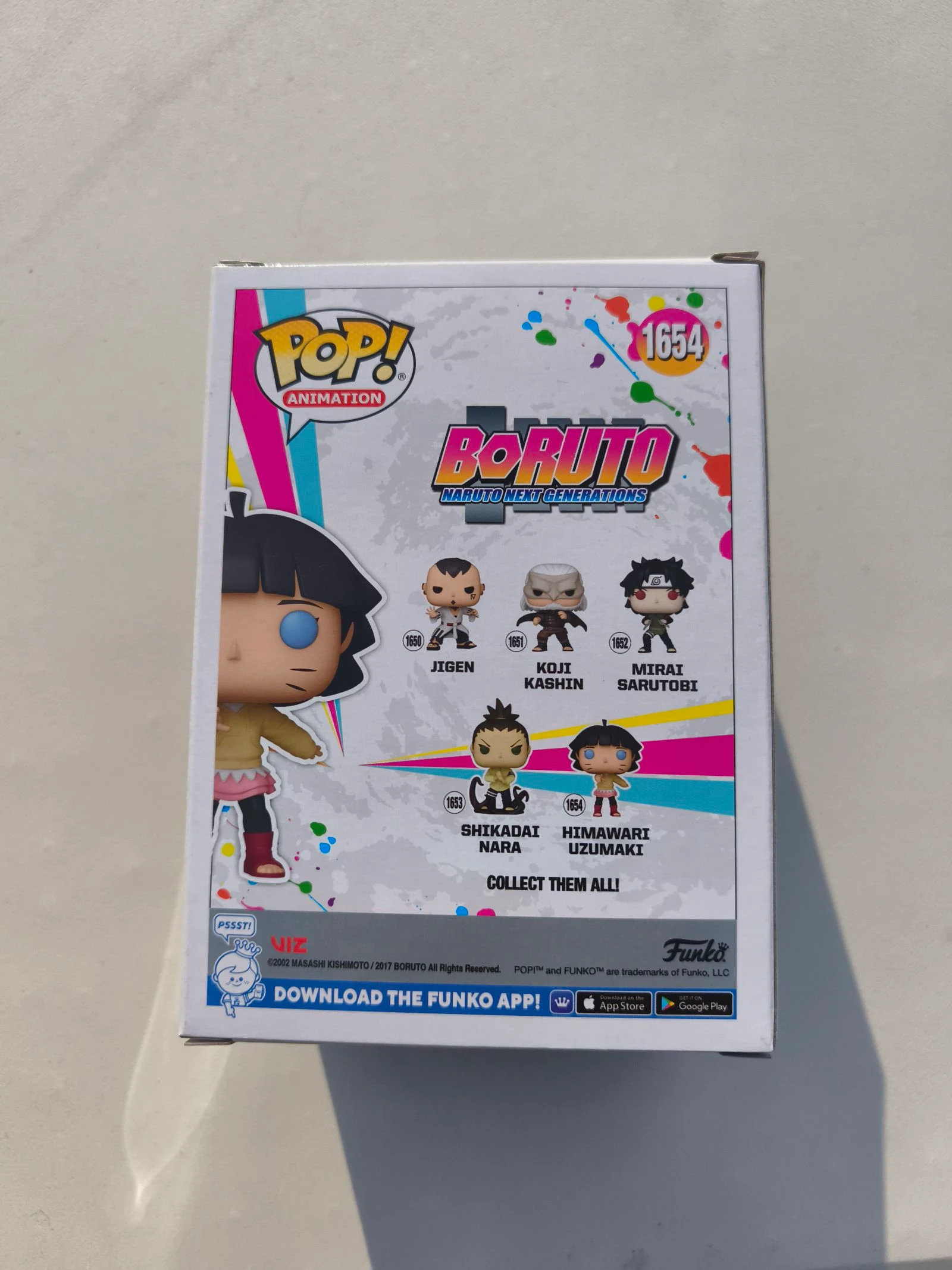 Funko Pop Animação Boruto Himawari Uzumaki #1654 Novo – Figura de Vinil Oficial – photo 3